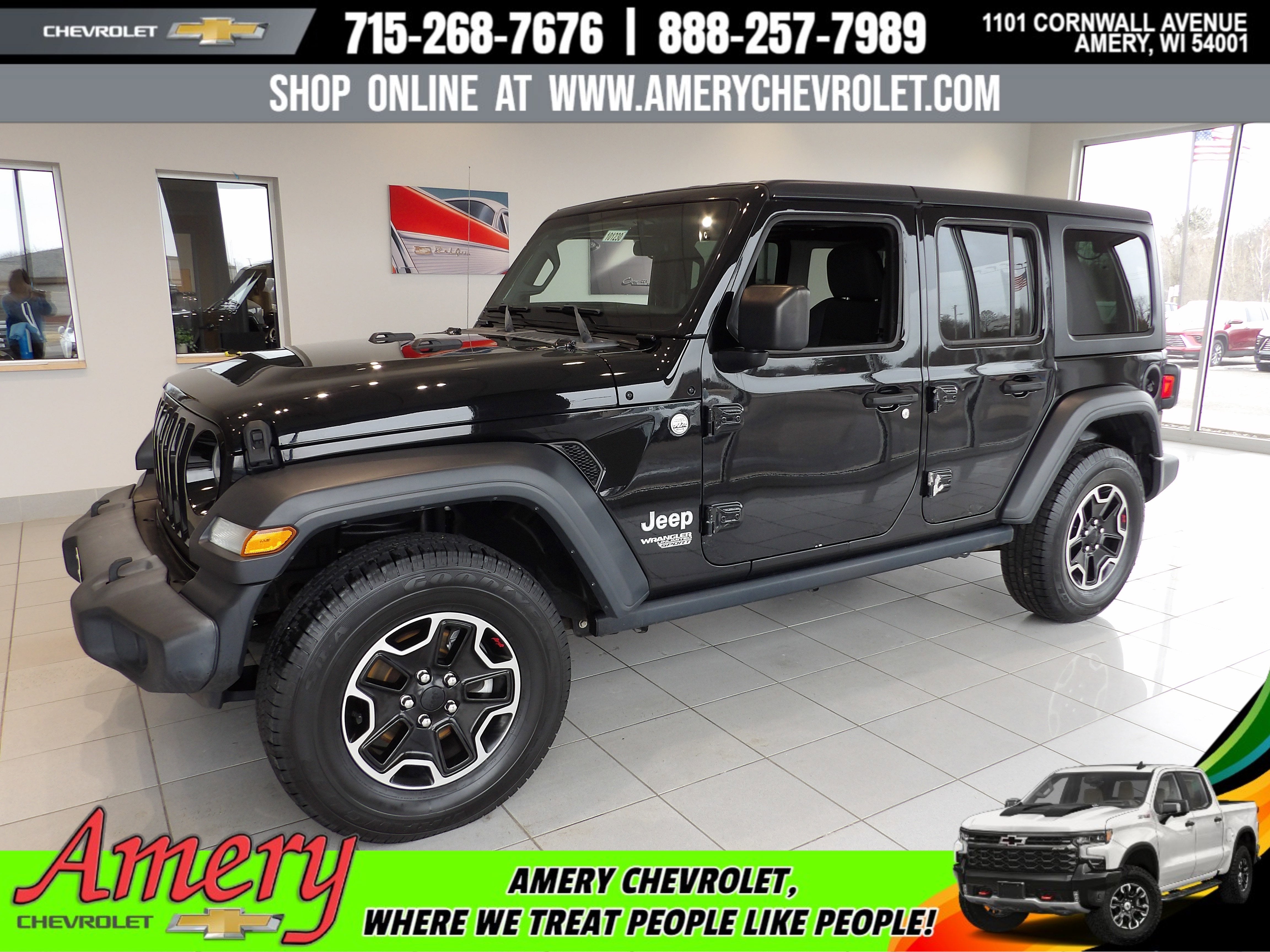 2018 Jeep Wrangler Unlimited Sport S